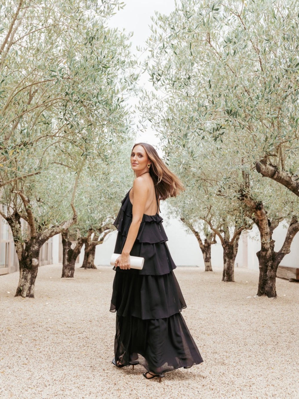 Chasity Halterneck Maxi Dress Black - Picture 2 of 3